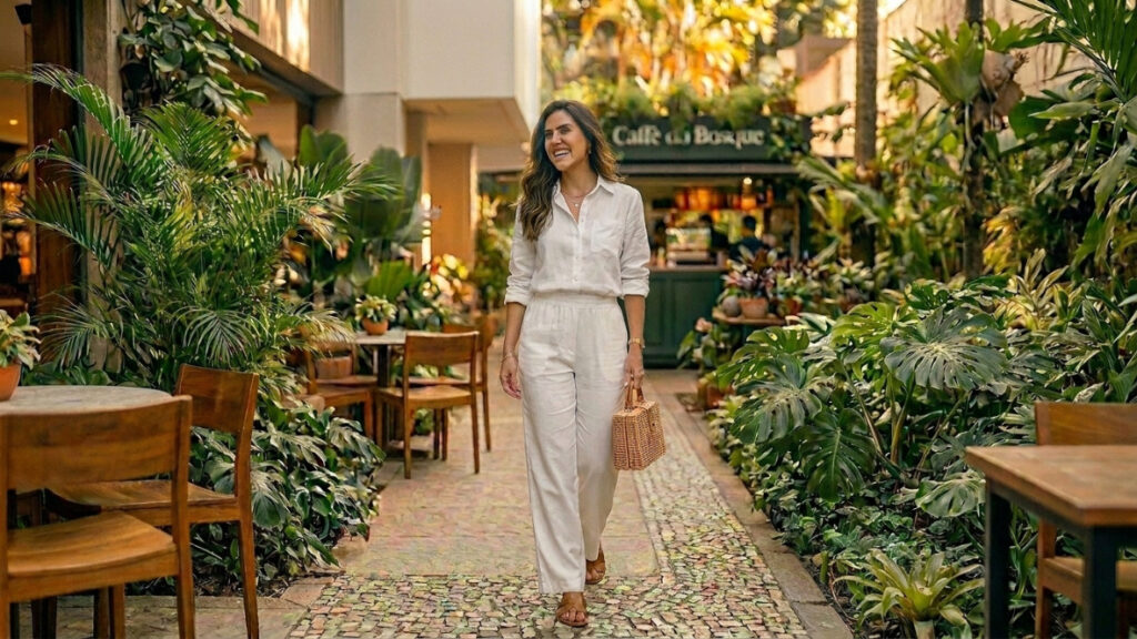 Conjuntos de linho feminino | Elegância leve